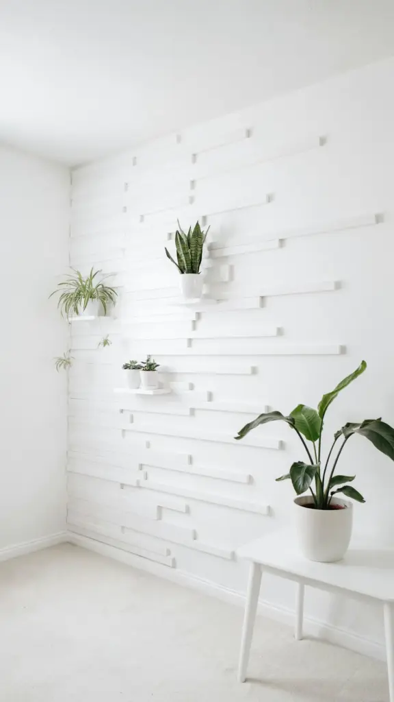 Custom Wood Accent Wall Plans | Modern Trim Wall Digital Download | DIY Blueprints & Cutting List