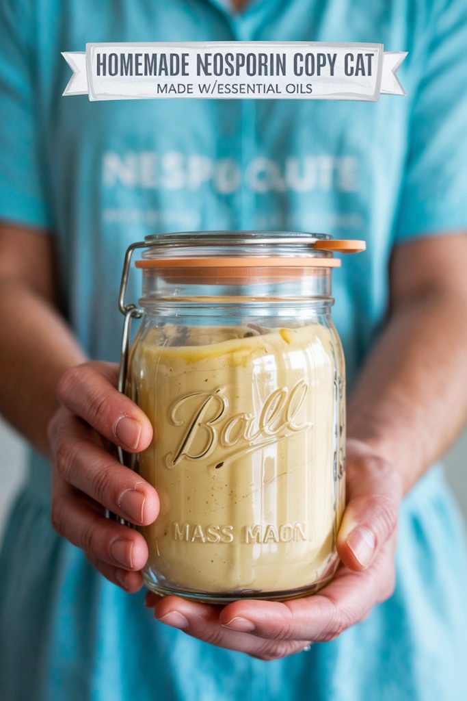DIY Natural Healing Boo-Boo Cream: Homemade Neosporin Alternative for Cuts and Scrapes