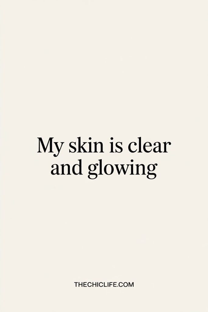 Daily Health Affirmations for Mind Body Soul to Manifest a Natural Glow Up