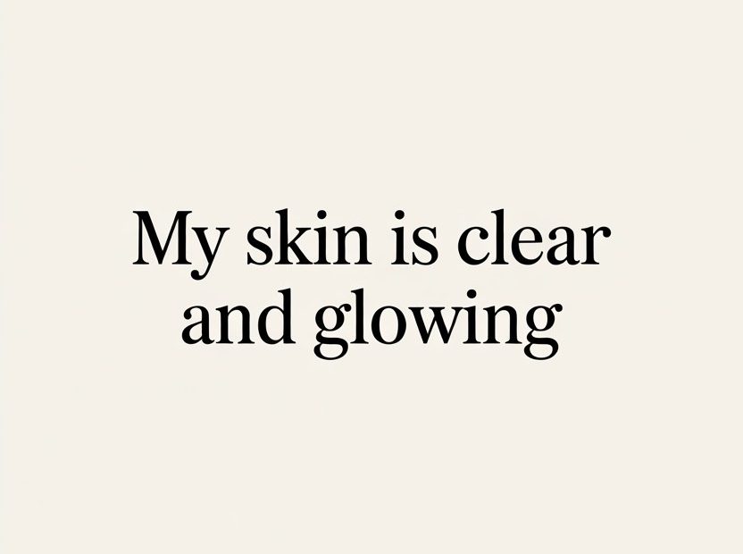 Daily Health Affirmations for Mind Body Soul to Manifest a Natural Glow Up