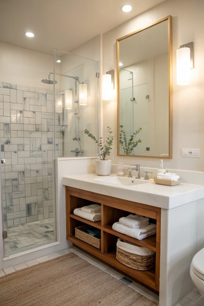 Sleek Modern Bathroom Design Ideas with Minimalist Fixtures and Neutral Tones