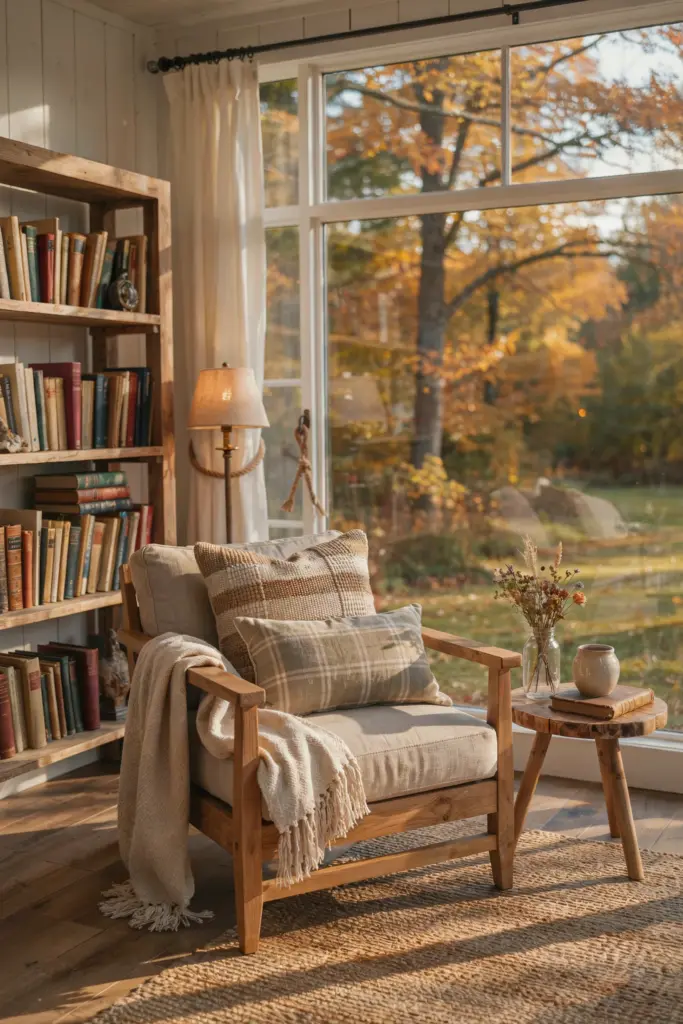 Natural Wood Home Decor Ideas | Warm Rustic Living Room Inspiration | Simple DIY Projects