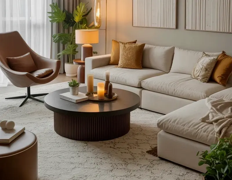Natural Wood Coffee Table Ideas for a Cozy Modern Living Room